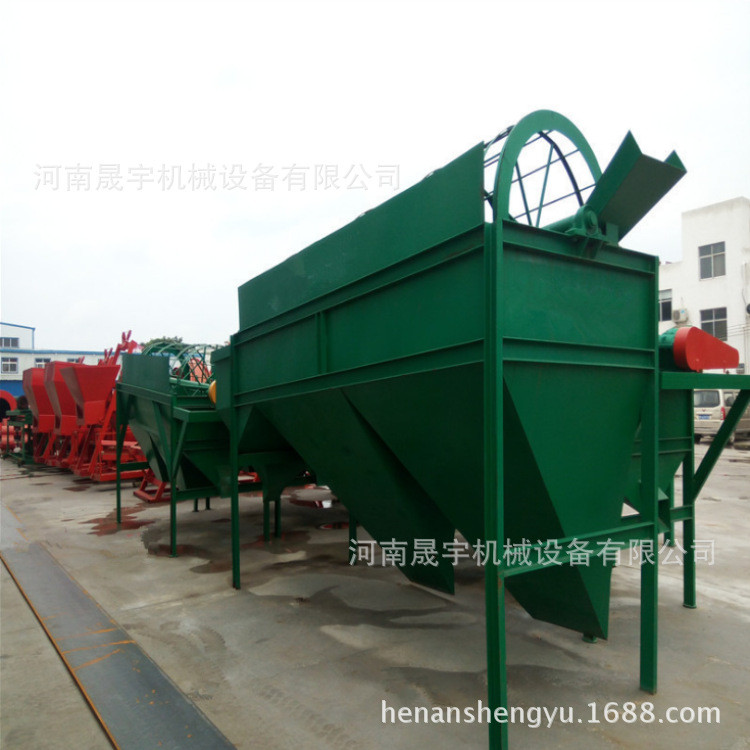 热销砖厂矿山振动滚筒筛沙机建筑混凝土砂石分离机无轴筛滚动垃圾
