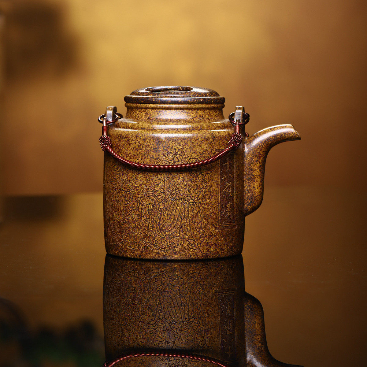 大品牛盖洋桶壶宜兴紫砂壶高温段泥手工家用大容量泡茶壶大号茶具