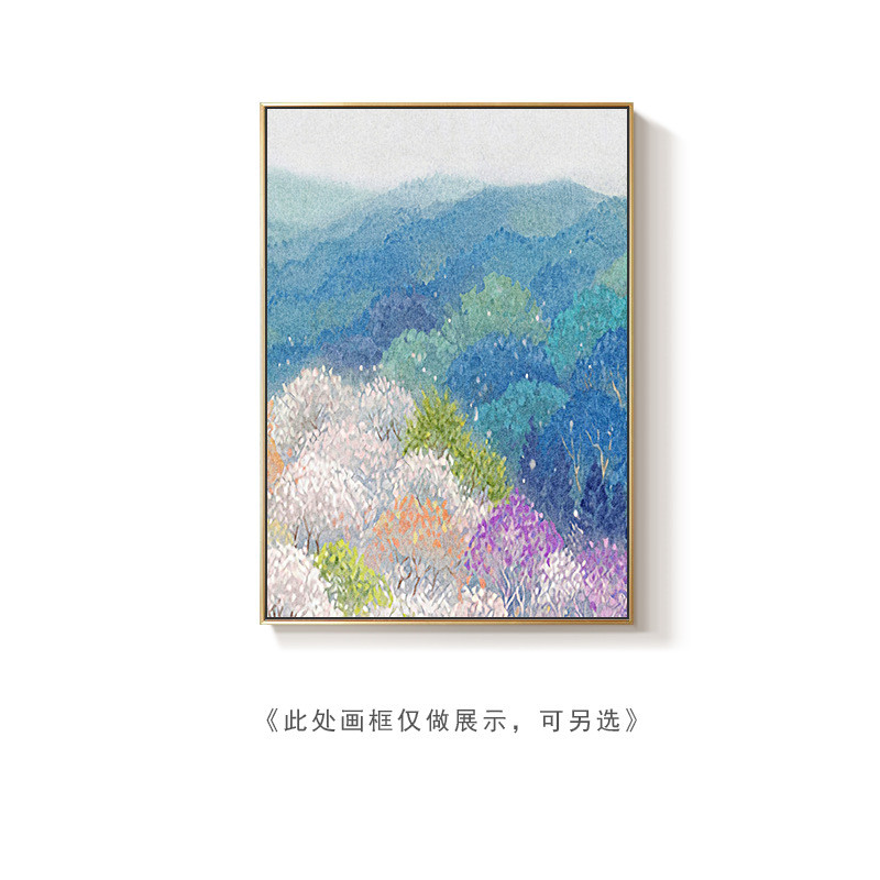 野地美树子 卧室装饰画日式床头挂画简约温馨挂画玄关柜摆画壁画