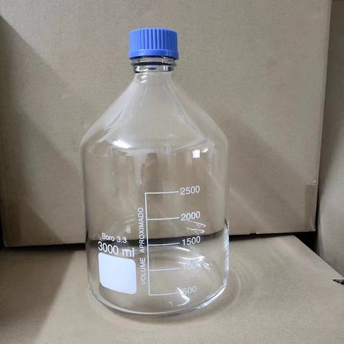 5000ml 蓝盖试剂瓶5l刻度蓝盖瓶2000ml3000ml10l硼高硅玻璃黄盖
