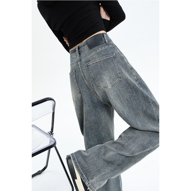 大码女2025春秋新款直筒宽松显瘦胖妹妹mm阔腿裤拖地裤,女装/女士精品,大码裤装,淘宝优惠券,粉丝福利购,淘宝优惠卷