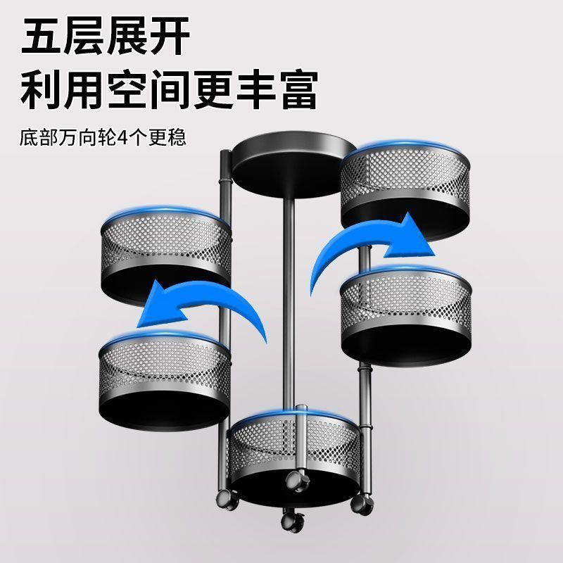 xNE厨房转角柜旋转置物架调料多功能三角拐角台面角落收纳墙角调