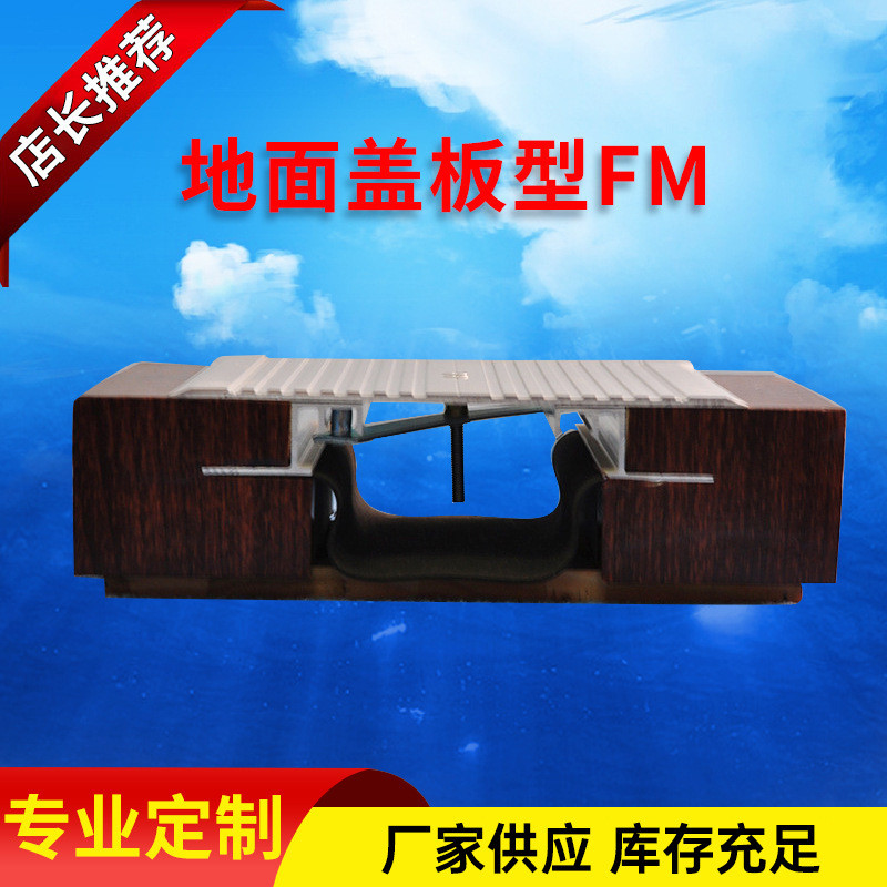 地面盖板型FM地面FM建筑伸缩抗震铝板变形缝地面不锈钢盖板变形缝