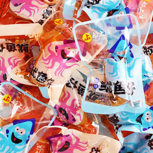 新货上船上渔带籽鱿鱼仔烧烤味墨鱼仔海味海鲜休闲熟食零食即食小