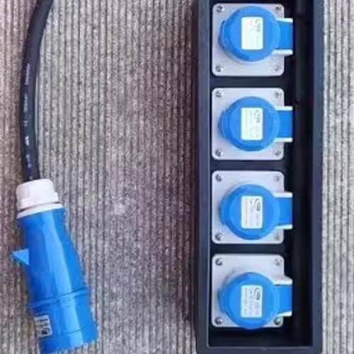 热销盒怡达四分yeeda分支器分叉线三通四通工业插头现货批发