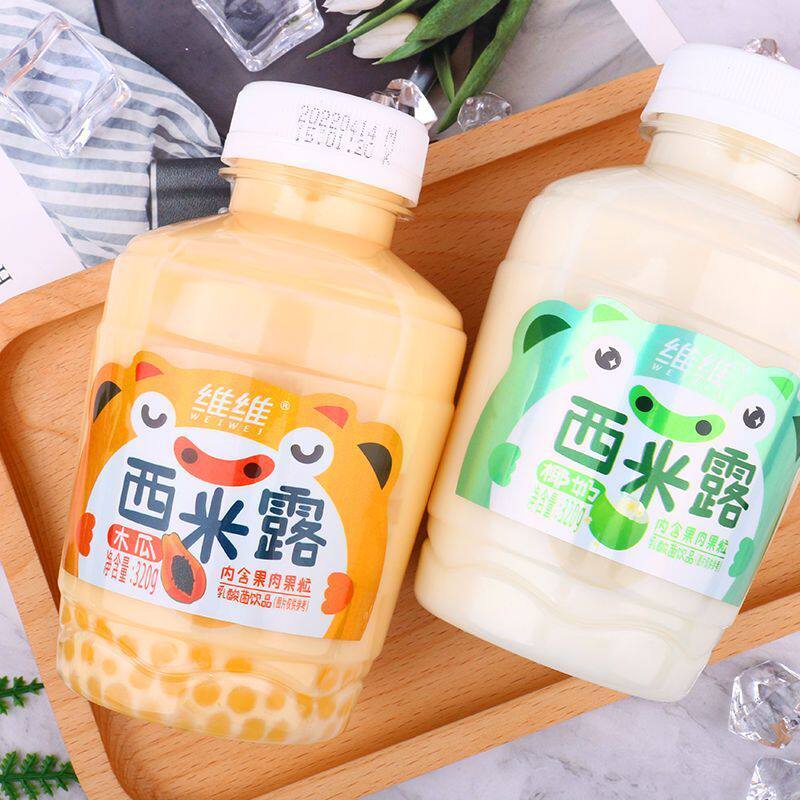 速发维维西米露木瓜什锦椰奶乳酸菌果肉果粒酸奶饮品休闲夏日饮料