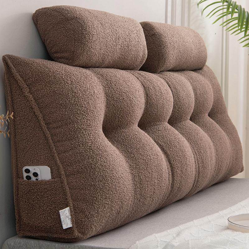 床头靠垫带头枕大靠背防撞榻榻米床上软包沙发加厚护腰靠枕可拆洗,居家布艺,床头靠垫,淘宝优惠券,粉丝福利购,淘宝优惠卷