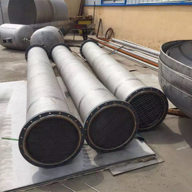 热销工业不锈钢化工设备蒸发冷凝器列管式换热冷凝器20平方水冷冷