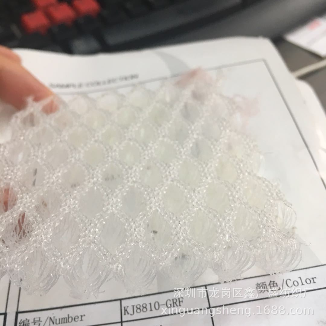 热销厂家直销3d网眼布10mm厚度可用于床垫薄床垫内胆铺垫汽车座套