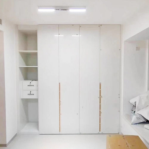 热销全铝家具制作衣柜整体衣帽间衣橱衣柜卧室家具现代简约整体柜