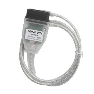 VCI TOYOTA MINI OBD2汽车故障诊断线丰田 V18.00.008 TIS J2534