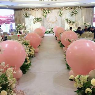 热销结婚开业地爆球套装地飘球气球浪漫满天飞婚庆现场装饰布置用