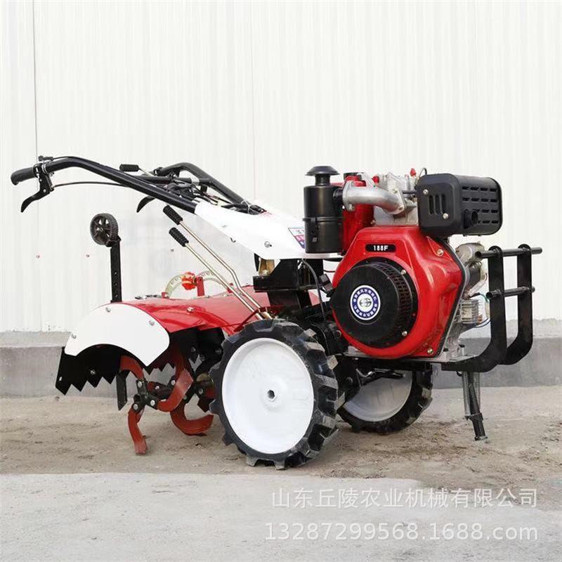 热销小型柴油微耕机农用除草果园管理机旋耕大鹏开沟机一机多用