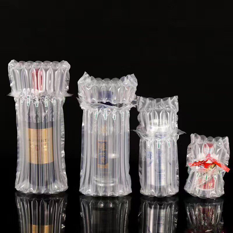热销od-800b气柱袋制袋机自动收料共机器膜连卷充气袋挤气柱袋制