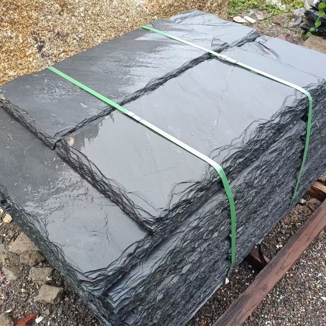 青石板踏步石户外花园庭院地板”院子汀步石石板日式铺路石