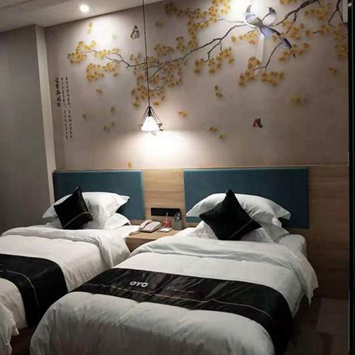 热销公寓家具快捷酒店宾馆标间客房现代公寓板式套房家具厂家供应