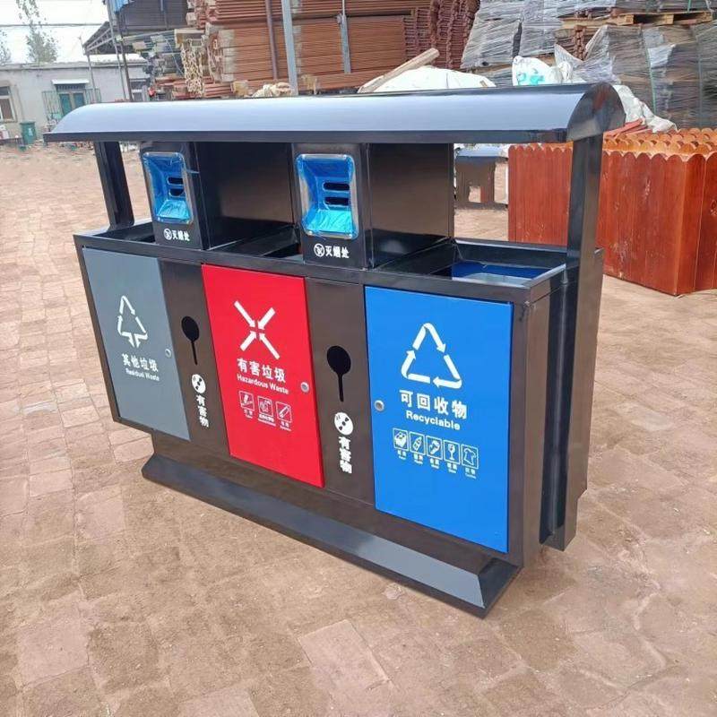 热销户外垃圾分类箱小区厂家街道垃圾桶市政环卫三分类果皮垃圾箱,家庭/个人清洁工具,垃圾桶,淘宝优惠券,粉丝福利购,淘宝优惠卷