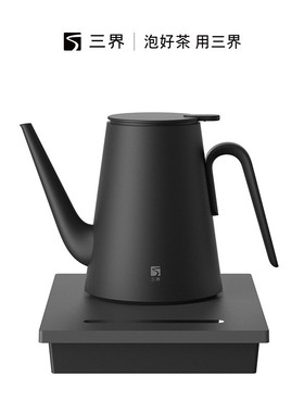 三界DK2全自动电热水壶不锈钢底部上水烧水壶恒温保温快速泡茶壶