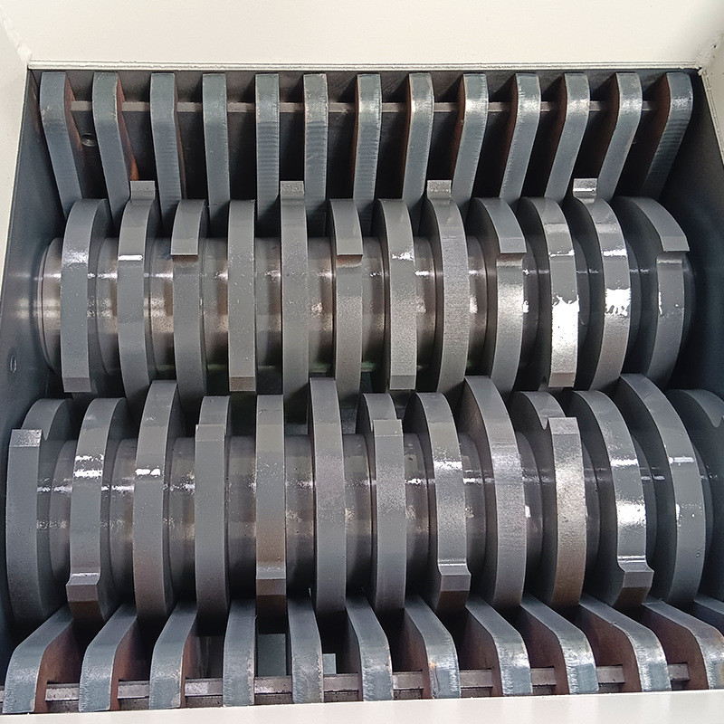 热销小型广告纸双轴撕碎机易拉罐塑料瓶撕碎电线工业垃圾边角料撕