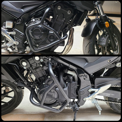 适用本田CB400XCB400F20212022改装发动机保险杠车身保护杠