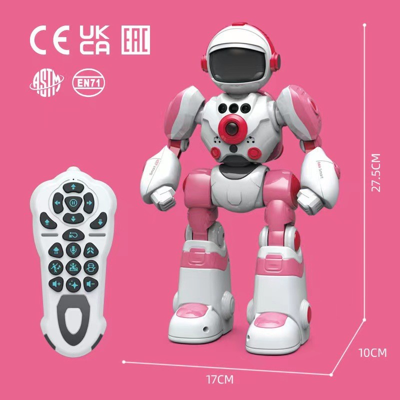 跨境智能语音机器人手势遥控编程音乐跳舞儿童电动益智机器人模型