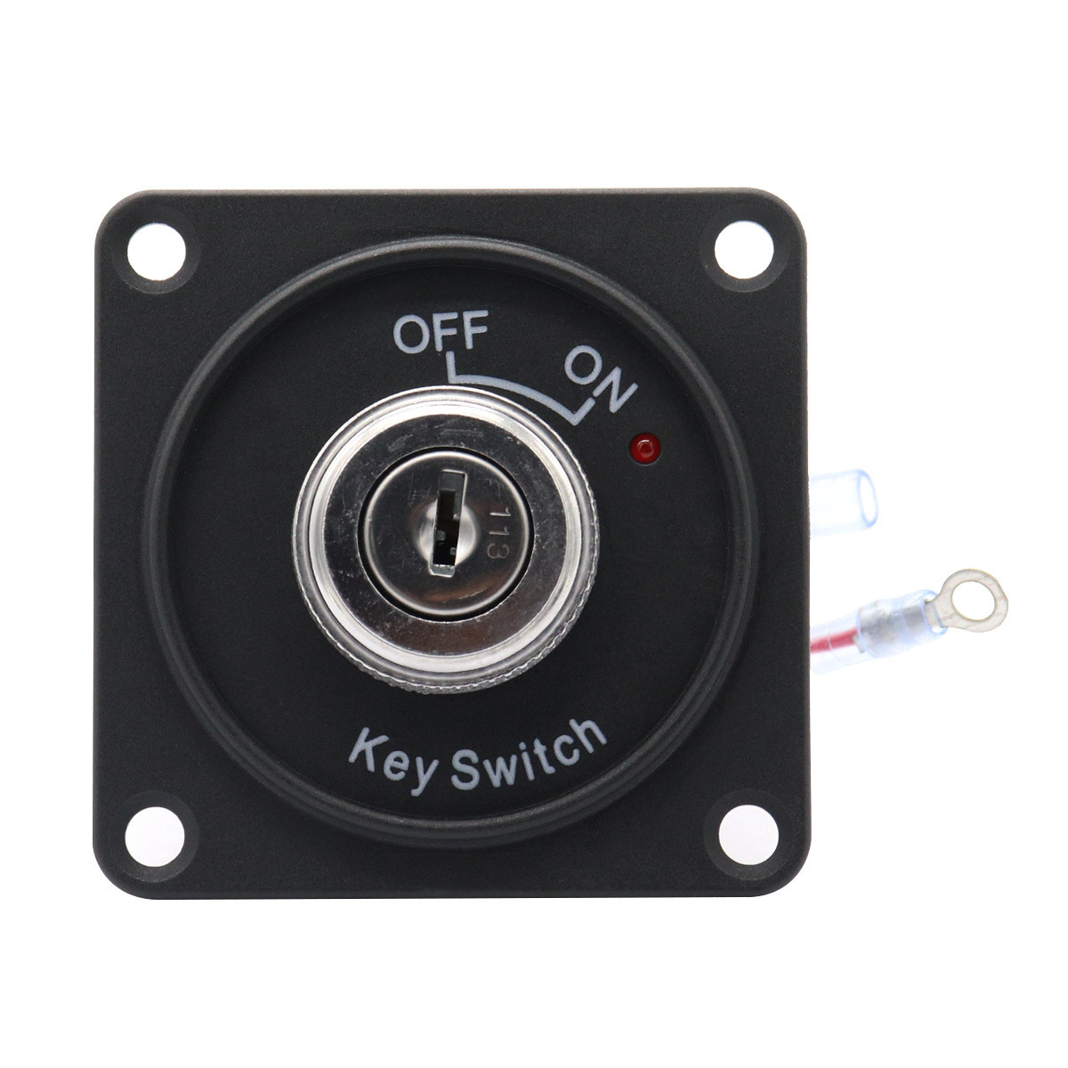 汽车房车电门锁开关 点火开关 DC 12V 10A 带2个钥匙