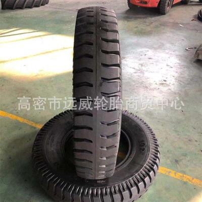 前进卡车陕汽油田运输车825-16900/1000/1100-20羊角花纹尼龙轮胎