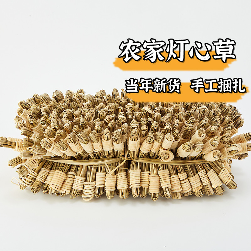 新日期灯芯草可搭配竹蔗茅根雪梨海底百合煲汤清心汤原材料椰麦冬
