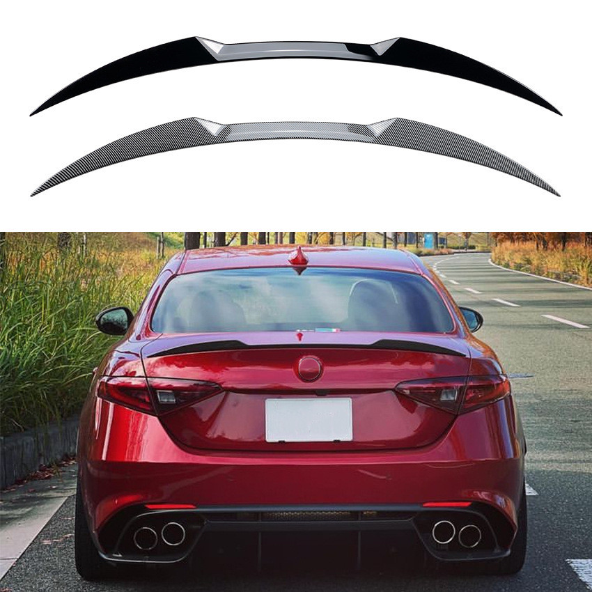 适用阿尔法罗密欧朱丽叶Giulia2015+尾翼定风翼外饰改装