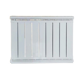 取暖器 铜铝复合暖气片客厅散热器水暖散热器双水道家用壁挂立式