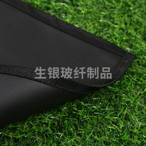双面露营野炊哑光户外硅胶烧烤垫壁炉烧烤垫防火阻燃防火毯