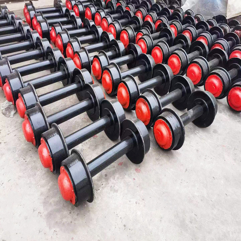 热销300mm矿车轮厂家现货优惠对矿车轮对铸钢矿车轮对2t平板车轮