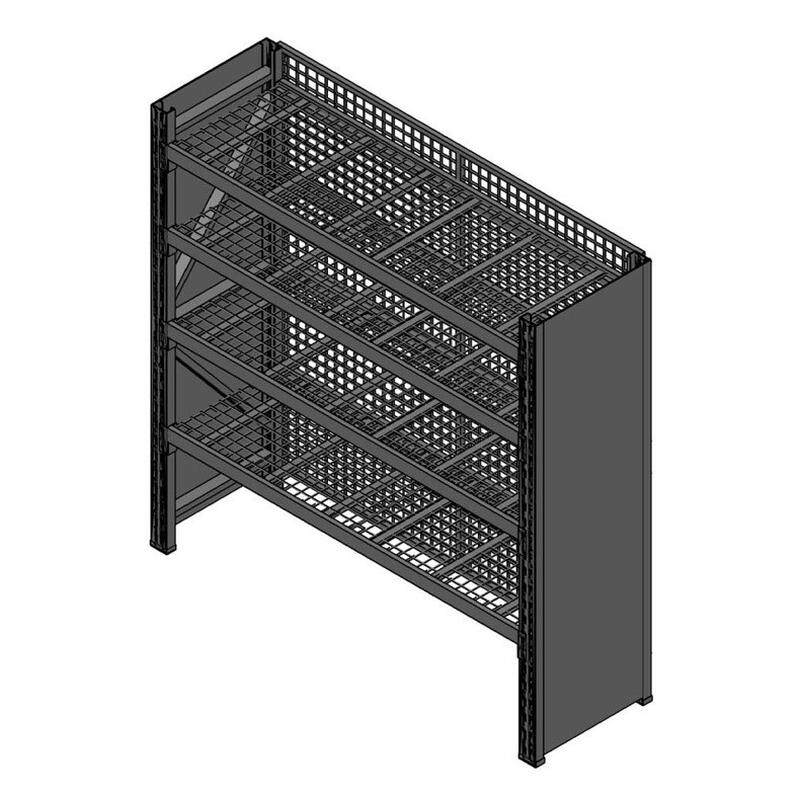 厂家仓库/车间层网货架体育用品货架 健身房用品货架车间层网货架