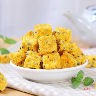 新货百香果冻干块泡水喝栋干青金桔柠檬百香果茶包冻干水果茶包