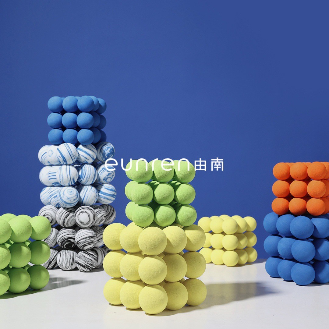 热销软装轻奢泡沫球立体魔方摆件客厅样板房间设计感家居创意简约