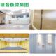木塑隔音板护墙防水会议室直播间穿孔装 饰阻燃木塑吸音板