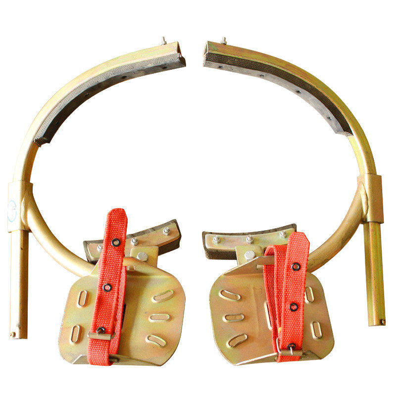 加厚厂家批发电力登杆爬树水泥杆电工爬电线杆脚扣jk-350电工脚扣