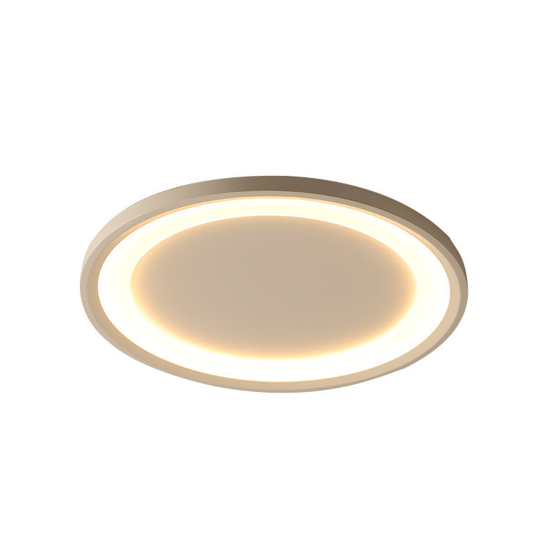 2021年圆环现代简约主卧室灯led吸顶灯圆形超薄温馨浪漫北欧 遥控