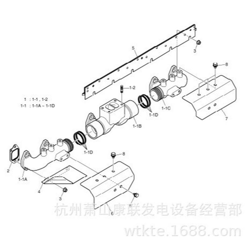 热销111002-00127斗山dp086ta /la散热片