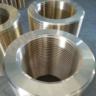 热销铜轴瓦套离心浇铸机械设备耐磨无沙眼气孔qsn6-6-3加工锡青铜