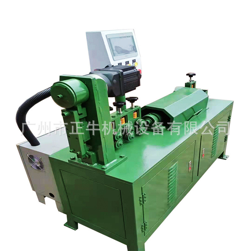 热销不锈钢丝伺服铝线校直开料机铜线数控自动控制调直切断机