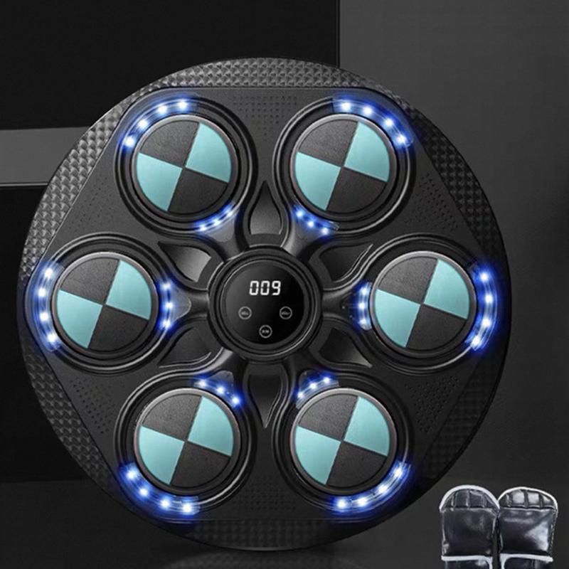 热销智能反应拳击机靶成人儿童拳击训练器拳击解压墙靶训练音乐靶