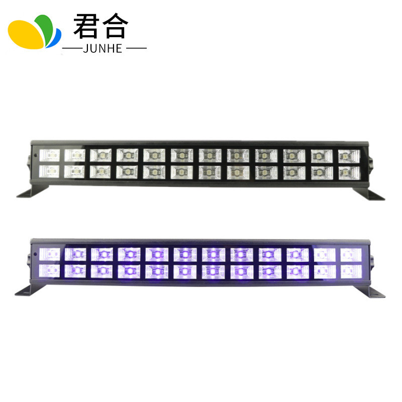 热销遥控24颗uv帕灯光灯dmx512紫洗墙灯氛围声控舞台灯气氛酒爆品