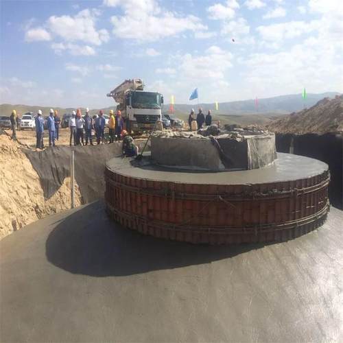 热销现浇筑风电基础钢模具底盘发电预制风力太阳能混凝土模具底座