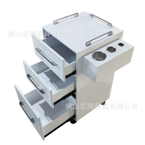 热销理发店美发店发廊专用工具台工具柜置物架抽屉式镜台柜子爆品