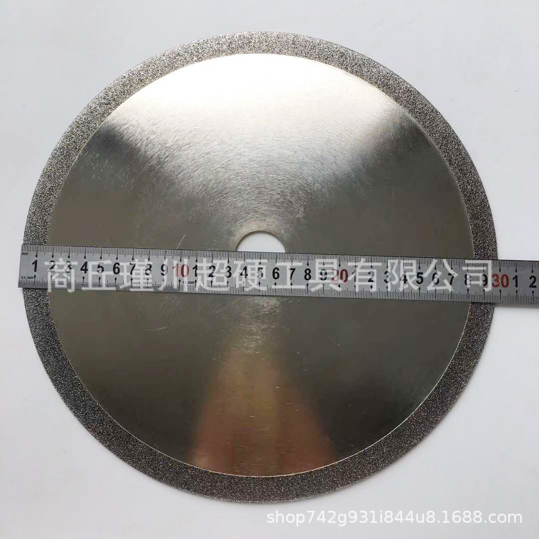 电镀工艺CBN切割片/切割打磨汽车凸轮轴/发动机气门/源头厂家