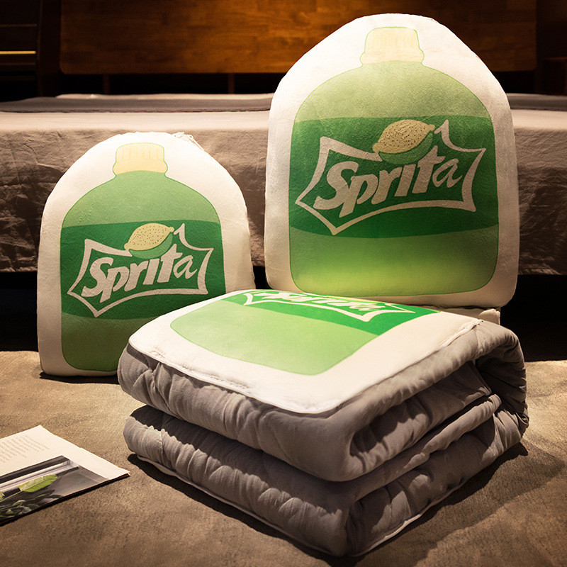 86nt9j5批发抱枕被子两用折叠车内靠垫办公室午睡汽车用毯子男生