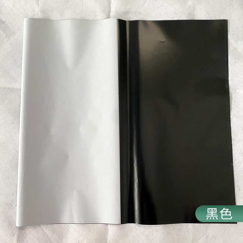 单面色蜡光纸传统工艺彩色纸剪纸上蜡刻纸寒衣亮光彩色纸