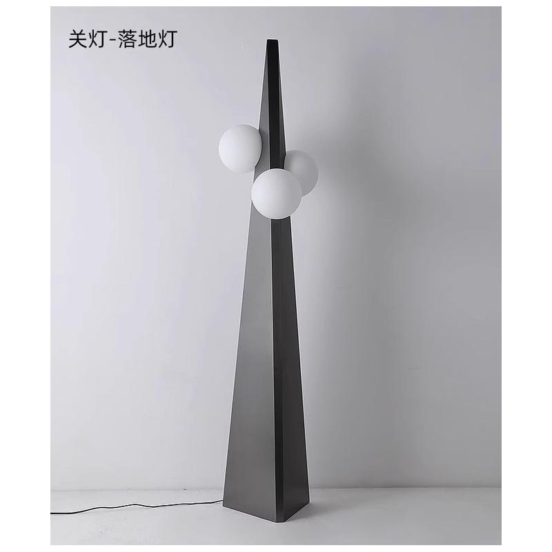 意式极简客厅装饰落地灯高级感设计师氛围卧室灯售楼处书房台灯具