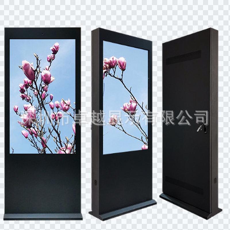 43寸/全户外立式广告机/室外高清高亮液晶屏/防水耐高温/选配触摸